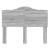 Tăblie cap cu headboard Gri Sonoma 120 cm Lemn compozit GartenMobel Dekor