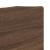 Tăblie cap cu headboard Stejar închis 120 cm Lemn compozit GartenMobel Dekor