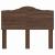 Tăblie cap cu headboard Stejar închis 120 cm Lemn compozit GartenMobel Dekor