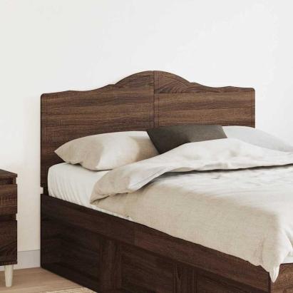 Tăblie cap cu headboard Stejar închis 120 cm Lemn compozit GartenMobel Dekor