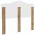 Tăblie cap cu headboard Stejar Artizanal 120 cm Lemn compozit GartenMobel Dekor
