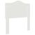 Tăblie cap cu headboard Alb 100 cm Lemn compozit GartenMobel Dekor