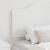 Tăblie cap cu headboard Alb 100 cm Lemn compozit GartenMobel Dekor