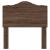 Tăblie cap cu headboard Stejar închis 100 cm Lemn compozit GartenMobel Dekor