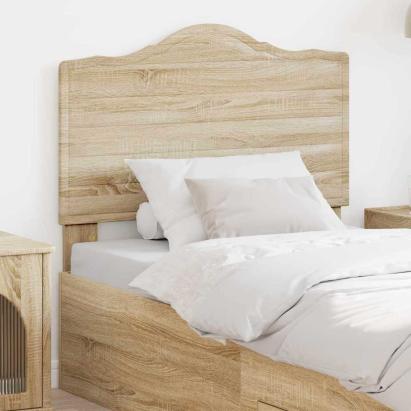 Tăblie cap cu headboard Stejar Sonoma 90 cm Lemn compozit GartenMobel Dekor