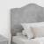 Tăblie cap cu headboard Gri din beton 80 cm Lemn compozit GartenMobel Dekor
