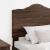 Tăblie cap cu headboard Stejar închis 80 cm Lemn compozit GartenMobel Dekor