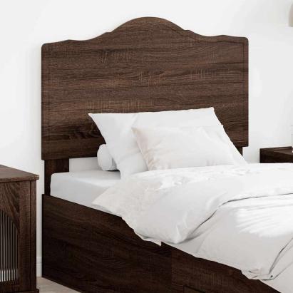 Tăblie cap cu headboard Stejar închis 80 cm Lemn compozit GartenMobel Dekor