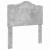 Tăblie cap cu headboard Gri din beton 75 cm Lemn compozit GartenMobel Dekor