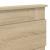 Tăblie cap cu headboard Stejar Sonoma 200 cm Lemn compozit GartenMobel Dekor