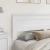 Tăblie cap cu headboard Alb 180 cm Lemn compozit GartenMobel Dekor