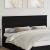 Tăblie cap cu headboard Stejar Negru 180 cm Lemn compozit GartenMobel Dekor