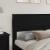 Tăblie cap cu headboard Stejar Negru 180 cm Lemn compozit GartenMobel Dekor