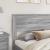 Tăblie cap cu headboard Gri Sonoma 180 cm Lemn compozit GartenMobel Dekor