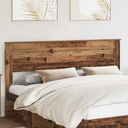 Tăblie cap cu headboard Lemn Vechi 180 cm Lemn compozit GartenMobel Dekor