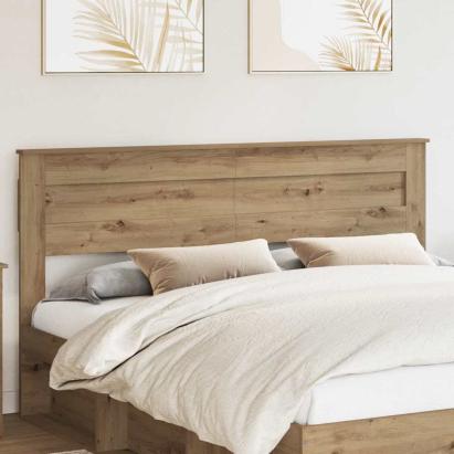 Tăblie cap cu headboard Stejar Artizanal 180 cm Lemn compozit GartenMobel Dekor