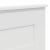 Tăblie cap cu headboard Alb 160 cm Lemn compozit GartenMobel Dekor