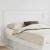 Tăblie cap cu headboard Alb 160 cm Lemn compozit GartenMobel Dekor