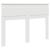 Tăblie cap cu headboard Alb 160 cm Lemn compozit GartenMobel Dekor