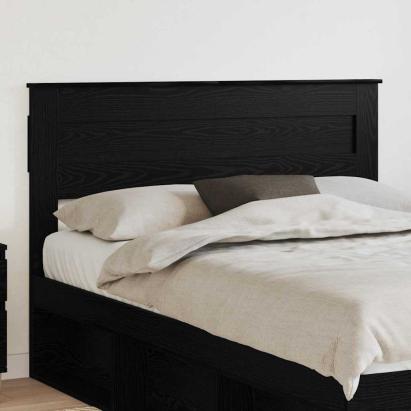 Tăblie cap cu headboard Stejar Negru 160 cm Lemn compozit GartenMobel Dekor