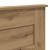 Tăblie cap cu headboard Stejar Artizanal 160 cm Lemn compozit GartenMobel Dekor