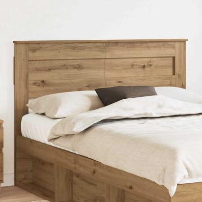 Tăblie cap cu headboard Stejar Artizanal 160 cm Lemn compozit GartenMobel Dekor