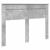Tăblie cap cu headboard Gri din beton 140 cm Lemn compozit GartenMobel Dekor