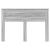 Tăblie cap cu headboard Gri Sonoma 140 cm Lemn compozit GartenMobel Dekor