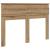 Tăblie cap cu headboard Stejar Artizanal 140 cm Lemn compozit GartenMobel Dekor