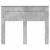 Tăblie cap cu headboard Gri din beton 135 cm Lemn compozit GartenMobel Dekor