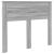 Tăblie cap cu headboard Gri Sonoma 135 cm Lemn compozit GartenMobel Dekor