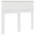 Tăblie cap cu headboard Alb 120 cm Lemn compozit GartenMobel Dekor
