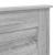 Tăblie cap cu headboard Gri Sonoma 120 cm Lemn compozit GartenMobel Dekor