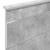 Tăblie cap cu headboard Gri din beton 80 cm Lemn compozit GartenMobel Dekor