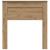 Tăblie cap cu headboard Stejar Artizanal 80 cm Lemn compozit GartenMobel Dekor