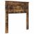 Tăblie cap cu headboard Stejar fumuriu 75 cm Lemn compozit GartenMobel Dekor