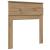 Tăblie cap cu headboard Stejar Artizanal 75 cm Lemn compozit GartenMobel Dekor