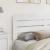 Tăblie cap cu headboard Alb 200 cm Lemn compozit GartenMobel Dekor