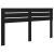 Tăblie cap cu headboard Stejar Negru 200 cm Lemn compozit GartenMobel Dekor