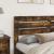 Tăblie cap cu headboard Stejar fumuriu 200 cm Lemn compozit GartenMobel Dekor