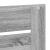 Tăblie cap cu headboard Gri Sonoma 200 cm Lemn compozit GartenMobel Dekor