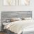 Tăblie cap cu headboard Gri Sonoma 200 cm Lemn compozit GartenMobel Dekor