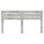 Tăblie cap cu headboard Gri din beton 180 cm Lemn compozit GartenMobel Dekor