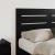 Tăblie cap cu headboard Stejar Negru 160 cm Lemn compozit GartenMobel Dekor