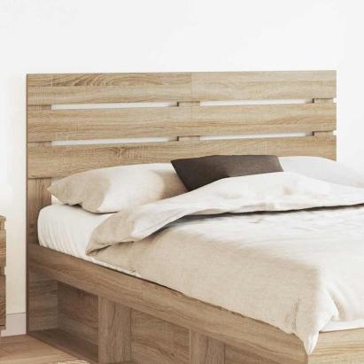 Tăblie cap cu headboard Stejar Sonoma 160 cm Lemn compozit GartenMobel Dekor