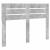 Tăblie cap cu headboard Gri din beton 160 cm Lemn compozit GartenMobel Dekor