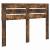 Tăblie cap cu headboard Stejar fumuriu 160 cm Lemn compozit GartenMobel Dekor