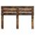 Tăblie cap cu headboard Stejar fumuriu 160 cm Lemn compozit GartenMobel Dekor
