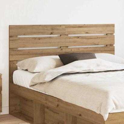 Tăblie cap cu headboard Stejar Artizanal 160 cm Lemn compozit GartenMobel Dekor