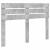 Tăblie cap cu headboard Gri din beton 150 cm Lemn compozit GartenMobel Dekor